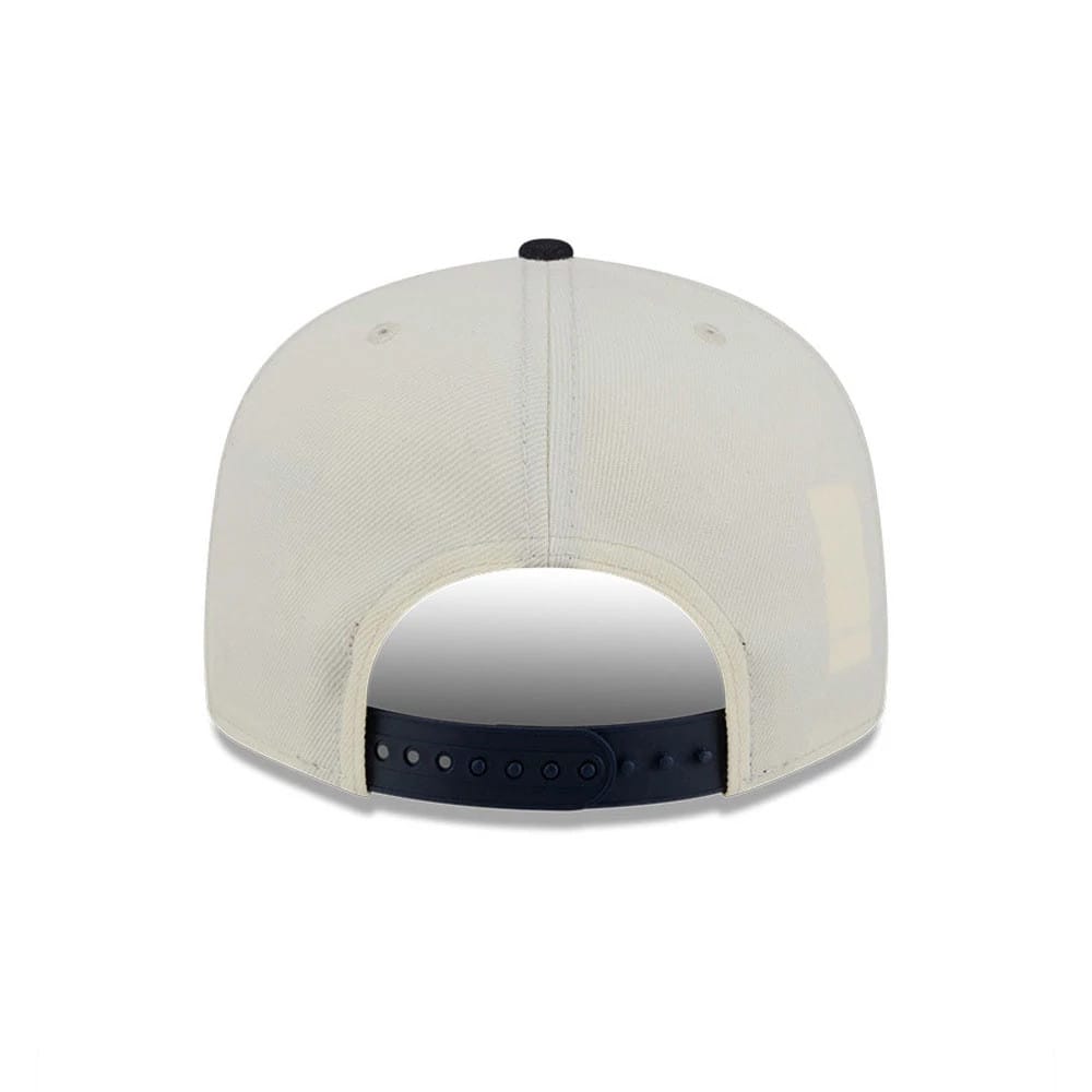 Pictured is this MLB Localized Atlanta Braves 9FIFTY Snapback cap in white. 7
