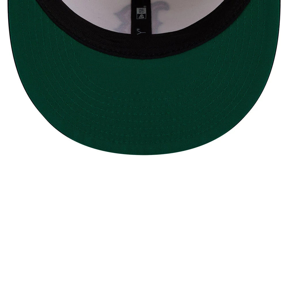 Pictured is this MLB Localized Boston Red Sox 9FIFTY Snapback cap in white. 2
