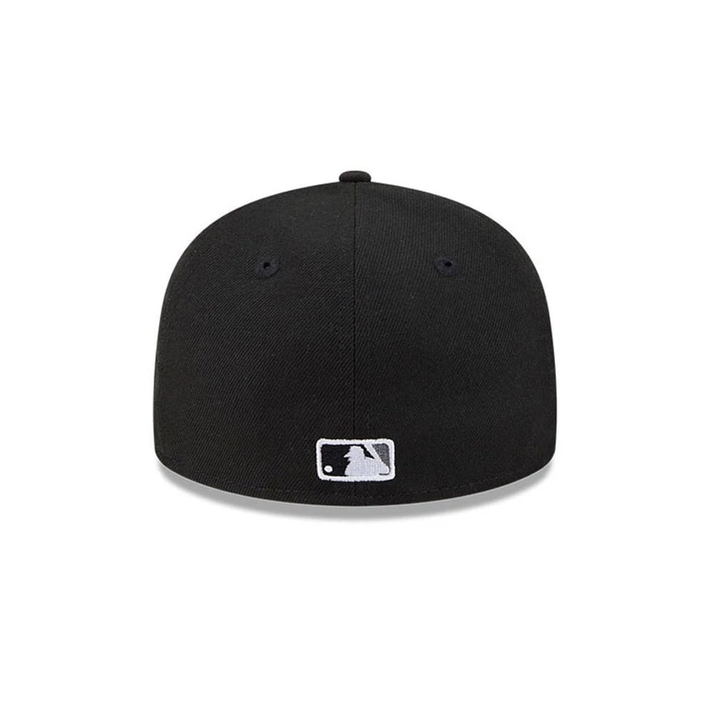 Pictured is this MLB Hidden Hit Chicago White Sox 59FIFTY Fitted cap in black. 7