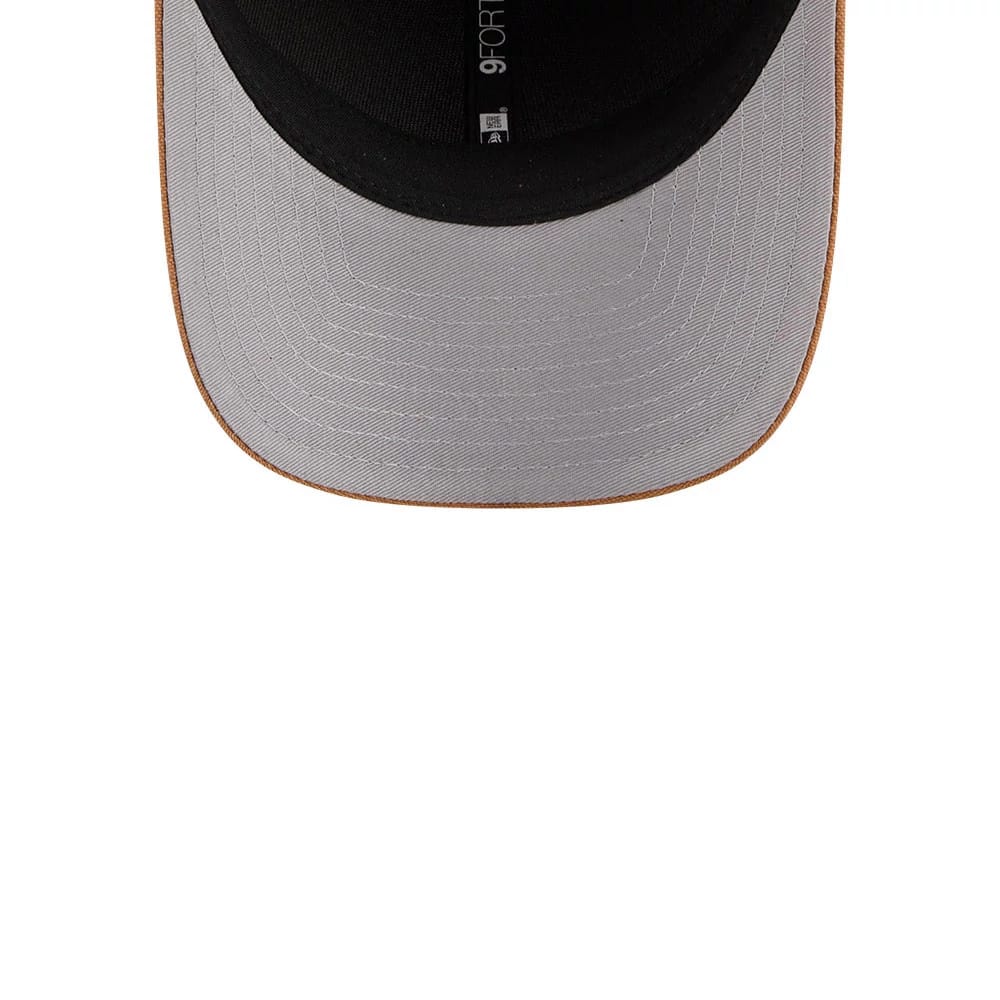 Pictured is this MLB Team Choice LA Dodgers 9FORTY M-Crown cap in beige. 3