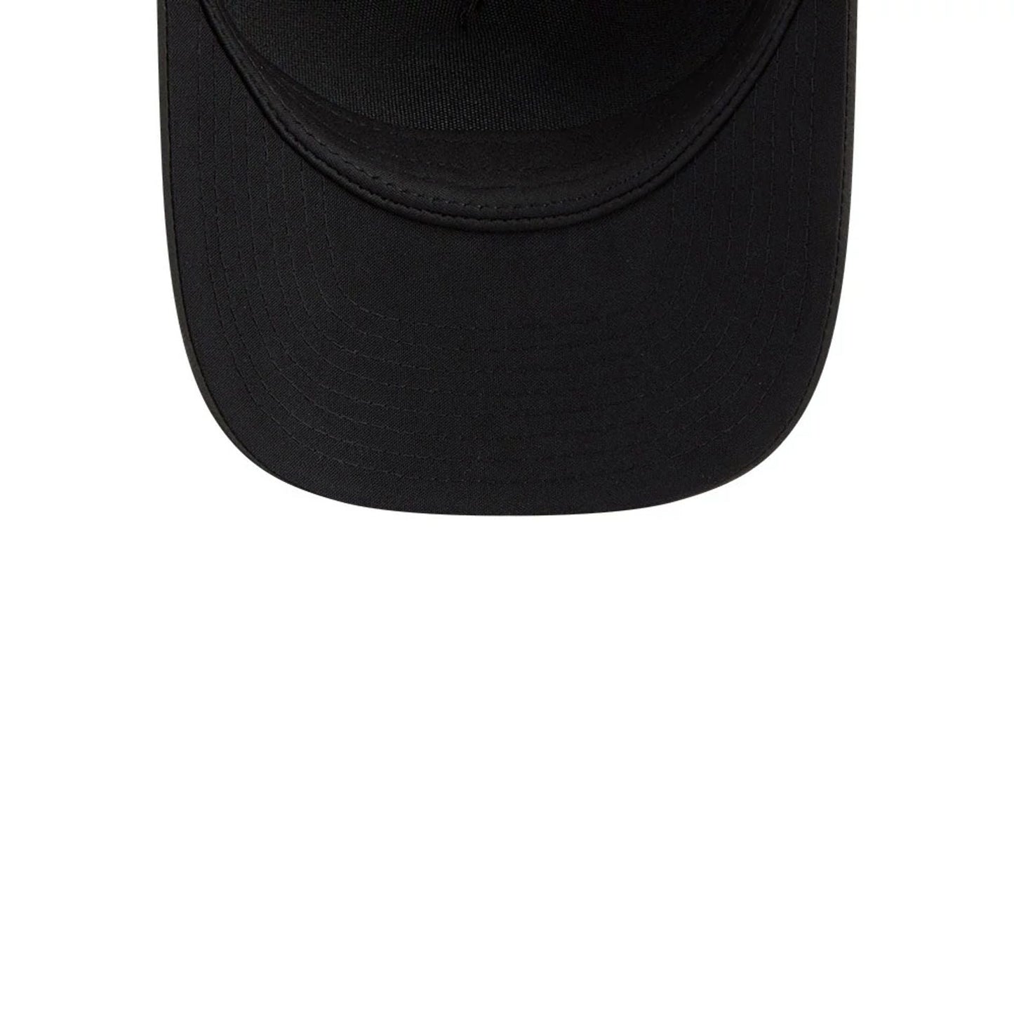 Pictured is this MLB Badged LA Dodgers 9FORTY M-Crown A-Frame Trucker cap in black. 7