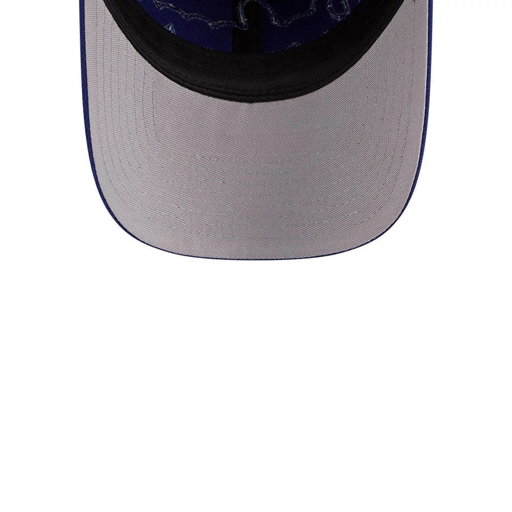 Pictured is this MLB Rhinestone LA Dodgers Casual Classic cap in dark blue. 2