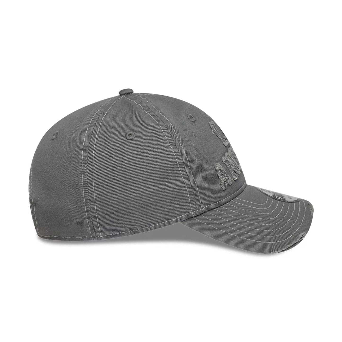 This is a New Era Los Angeles Washed Grey 9TWENTY Adjustable Cap 7