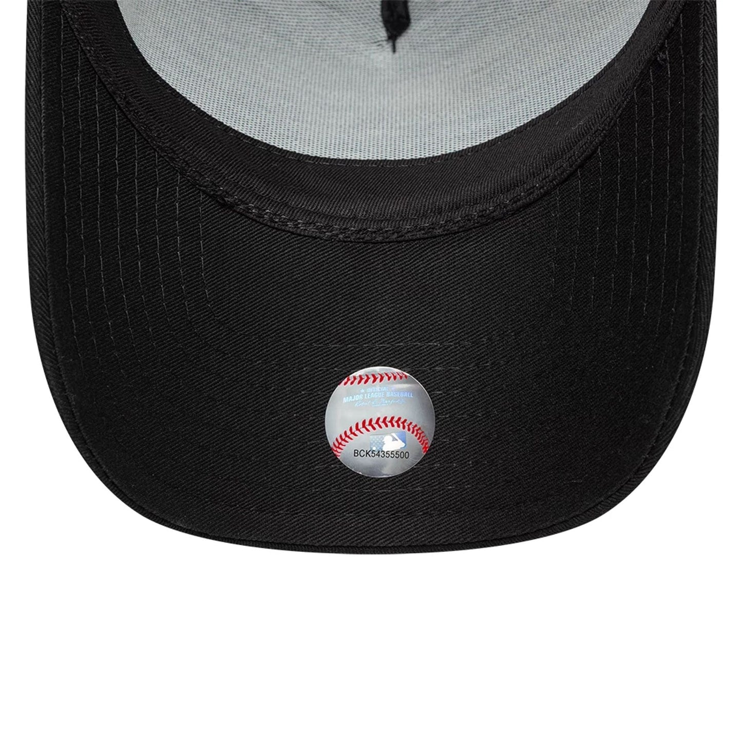 This is a Chicago White Sox MLB Bats Black 9FORTY E-Frame Adjustable Cap 7