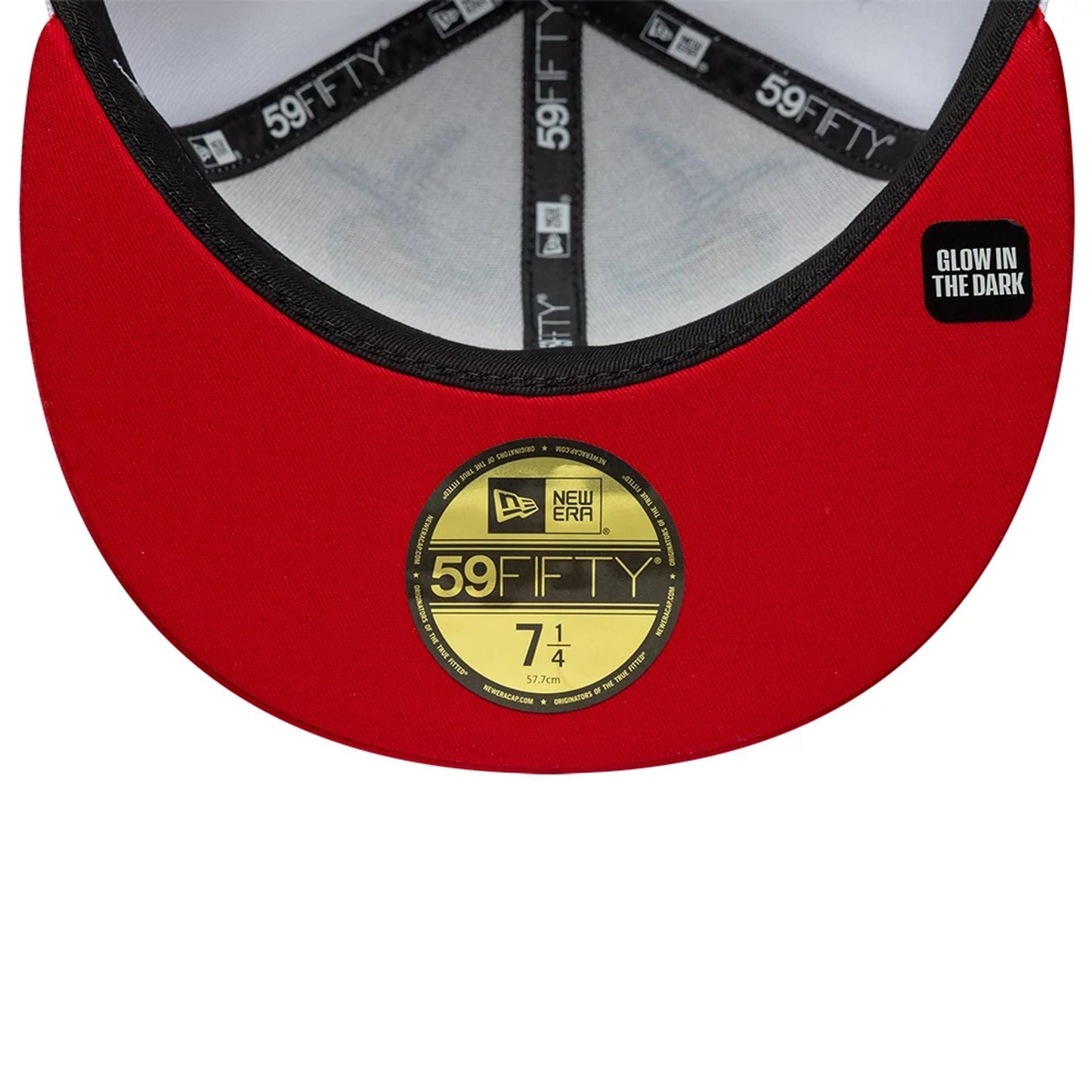 This is a New Era Clown Face White 59FIFTY Fitted Cap 7