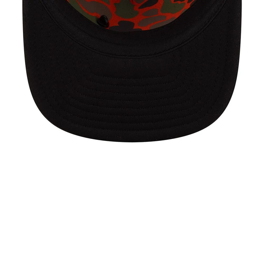 Pictured is this NBA X Alpha NBA All Star Game 9FIFTY A-Frame Trucker cap in white. 7