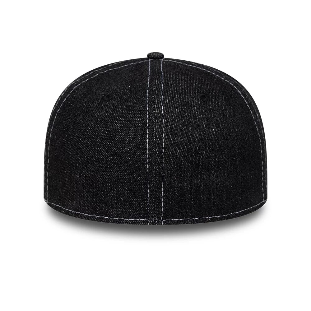 This is a New Era Denim Black 59FIFTY Fitted Cap 7