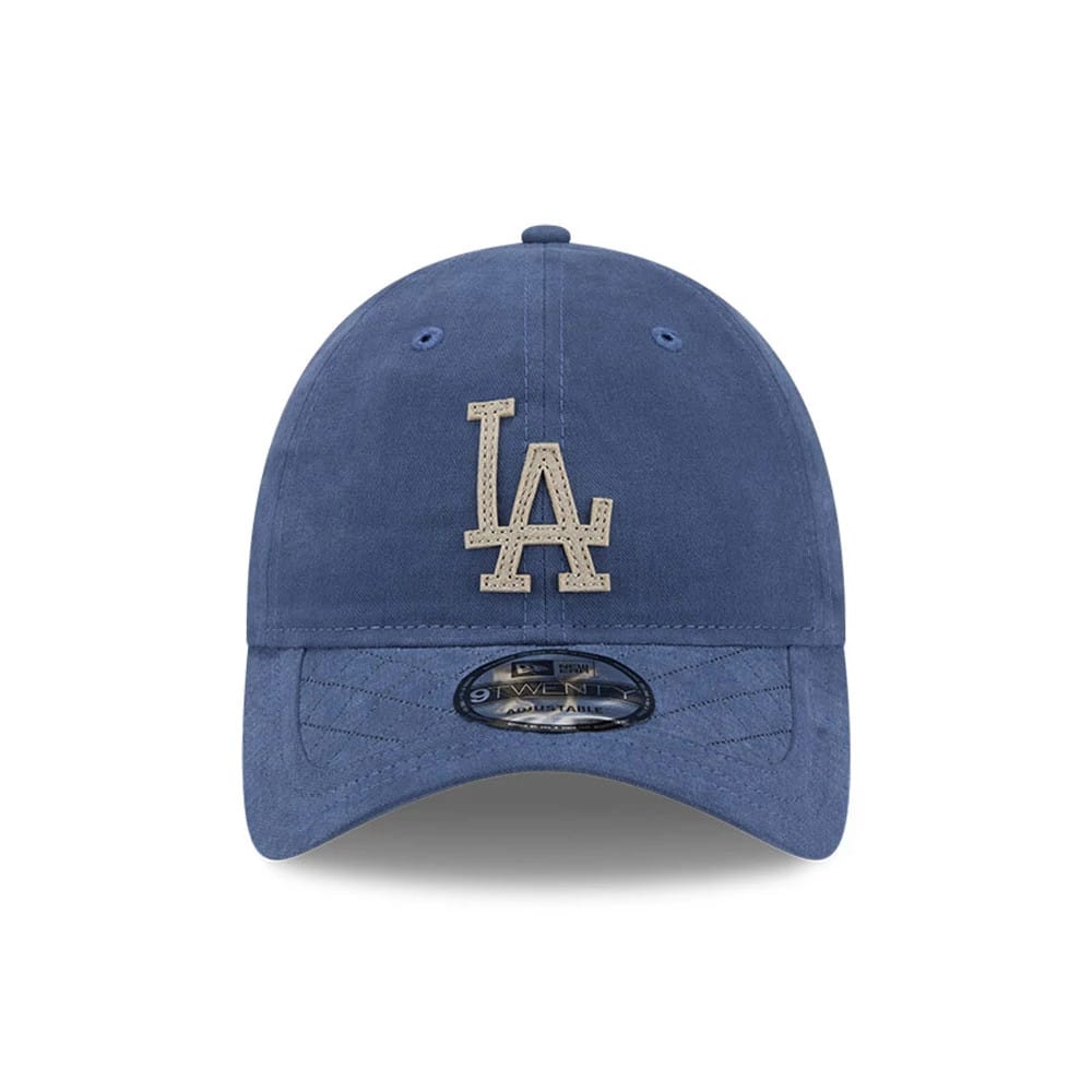 This is a LA Dodgers MLB Quilted Dark Blue 9TWENTY Adjustable Cap 2