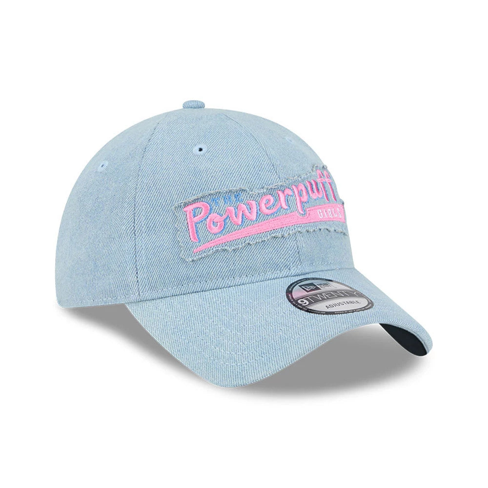Pictured is this Wordmark Power Puff Girls 9TWENTY cap in open blue. 3