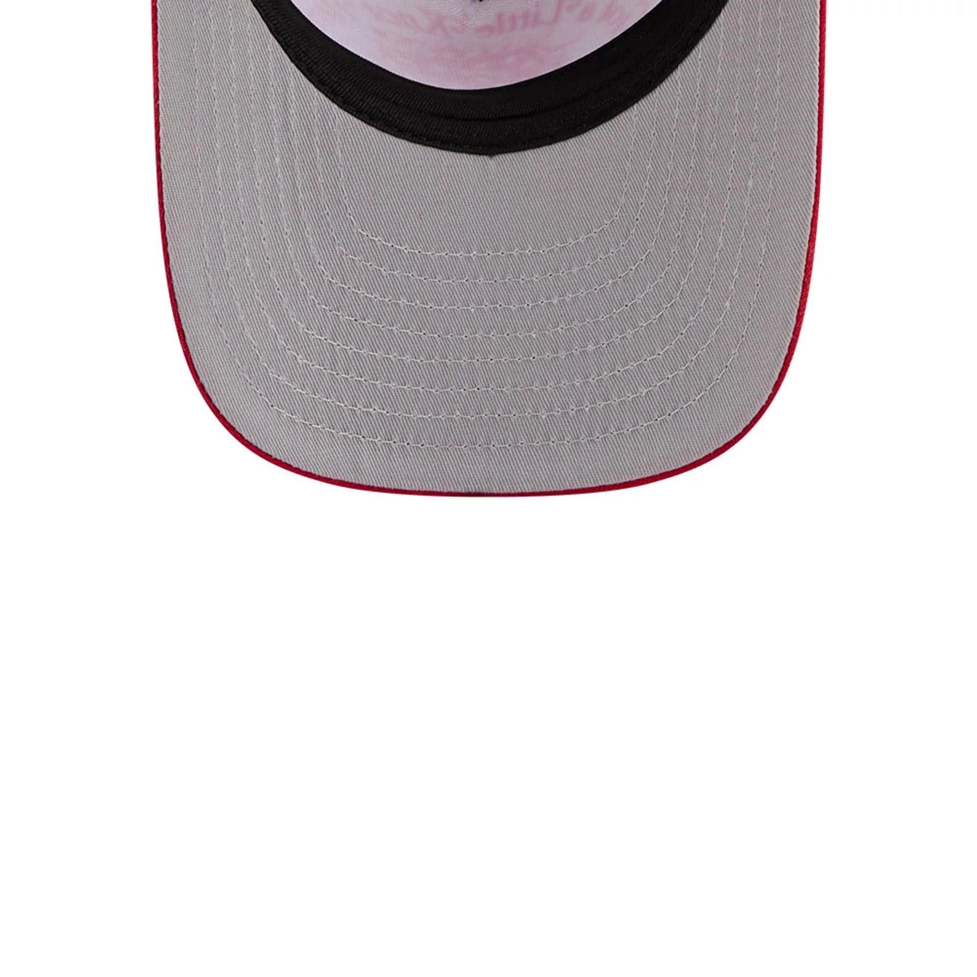 Pictured is this Little Knot National Lampoons Christmas Vacation 9FIFTY A-Frame Snapback cap in red. 2