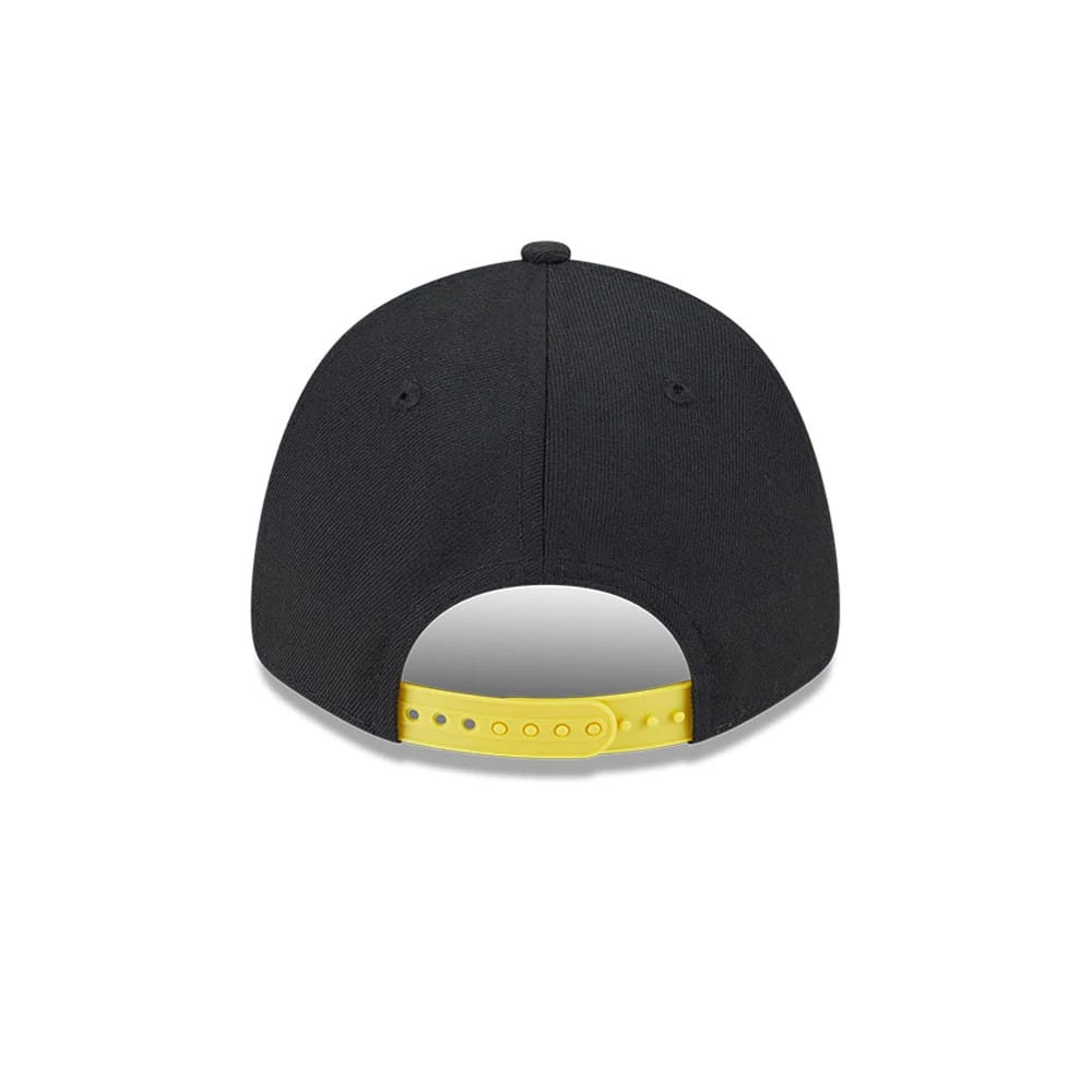 Pictured is this MLB Neon LA Dodgers 9FORTY Adjustable cap in black. 7