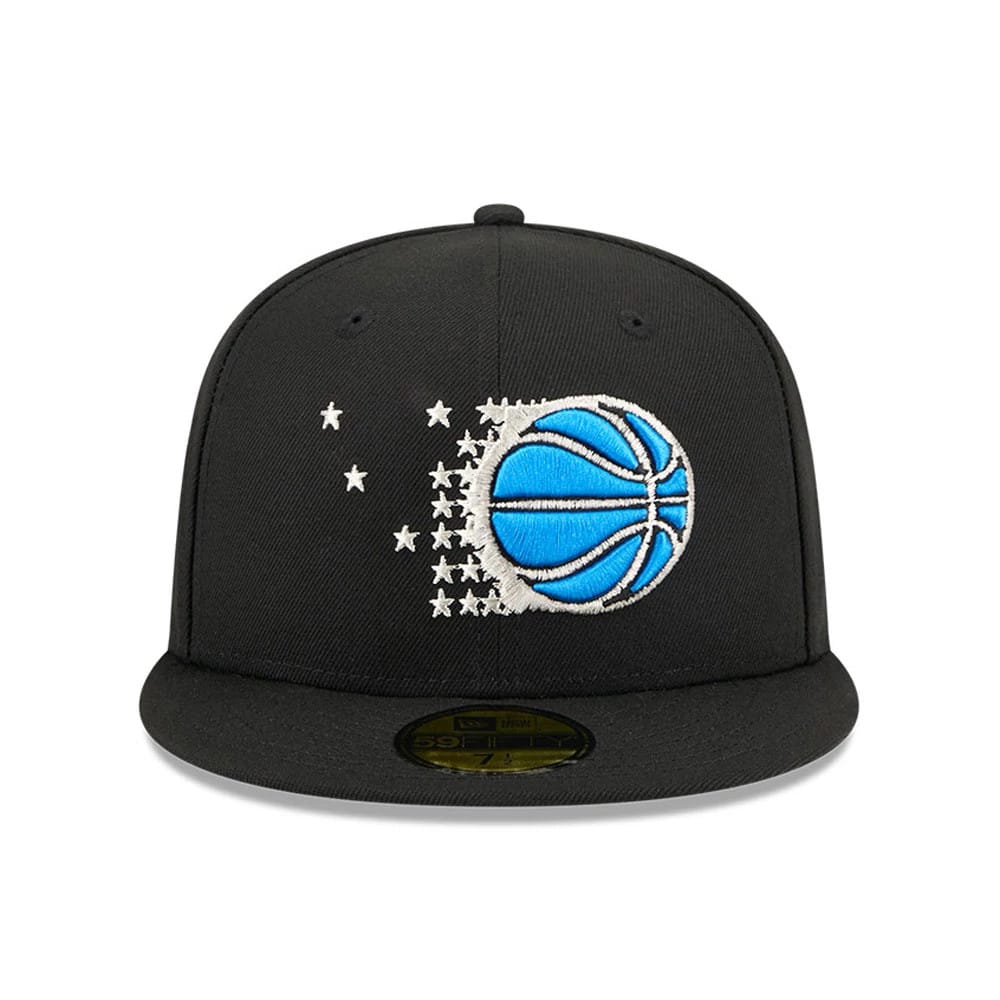 Pictured is this NBA Hardwood Classic Orlando Magic 59FIFTY Fitted cap in black. 3