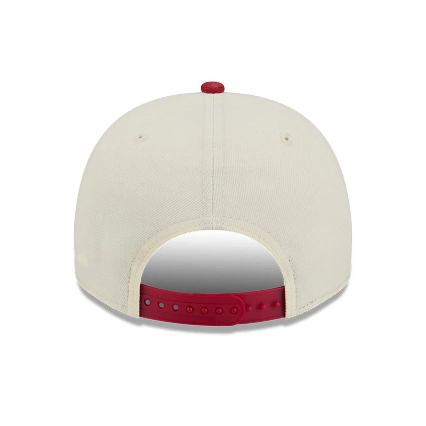 Pictured is this NBA Hardwood Classic Denver Nuggets 9FIFTY A-Frame Snapback cap in dark red. 7