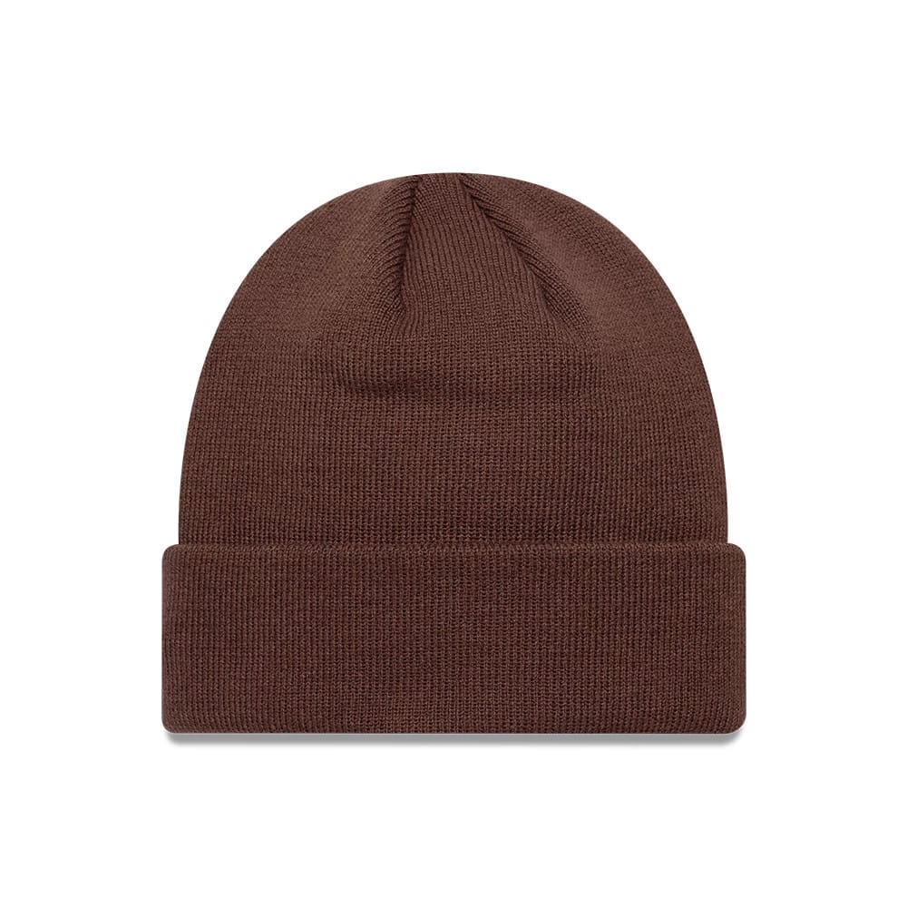 This is a Newcastle United FC Patch Brown Cuff knit Beanie Hat 2