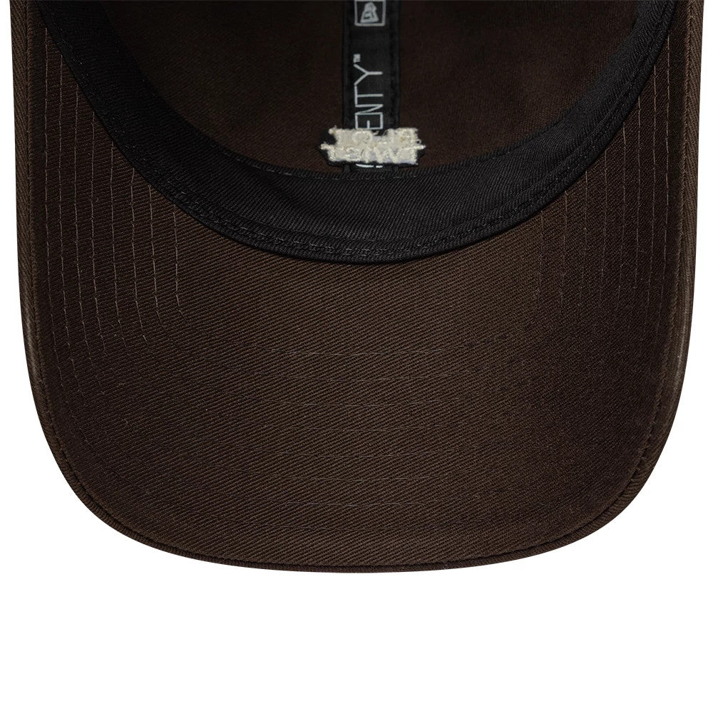 This is a New Era Slogan Plot Twist Dark Brown 9TWENTY Adjustable Cap 7