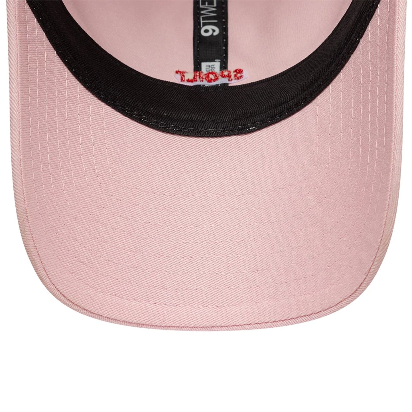 This is a New Era Slogan Spoilt Pastel Pink 9TWENTY Adjustable Cap 7