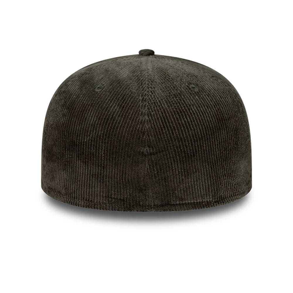 This is a New Era Cord Dark Green 59FIFTY Fitted Cap 7