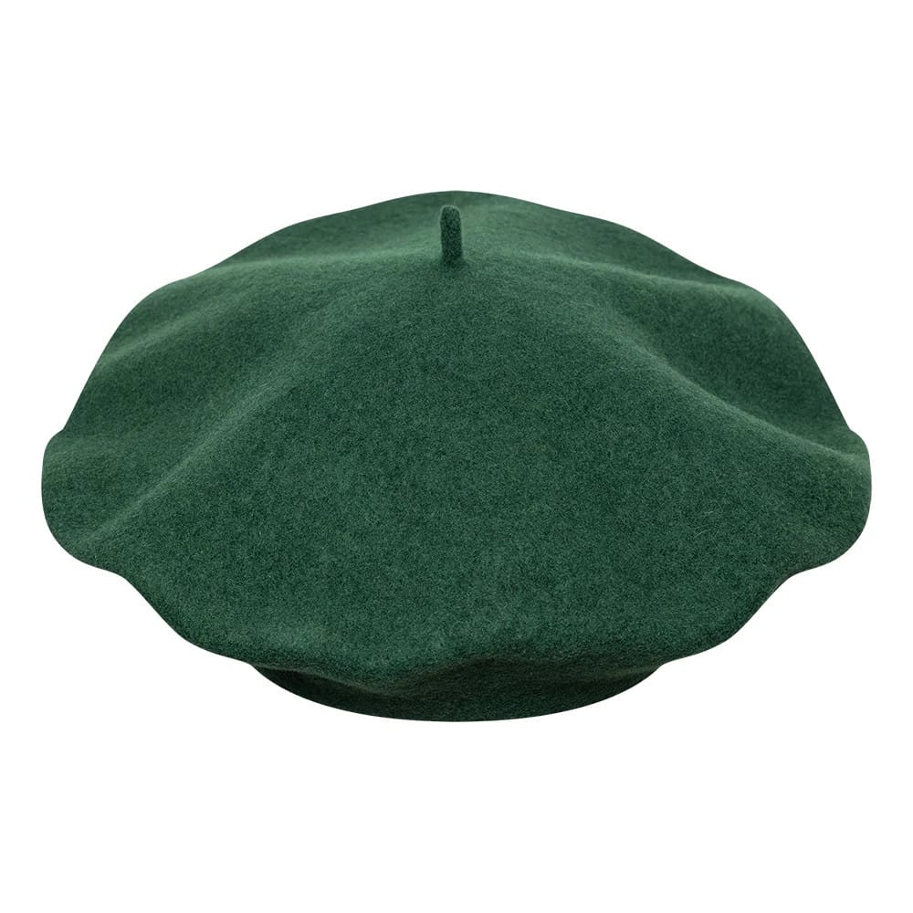 This is a New York Yankees Womens MLB Wool Dark Green Beret 4