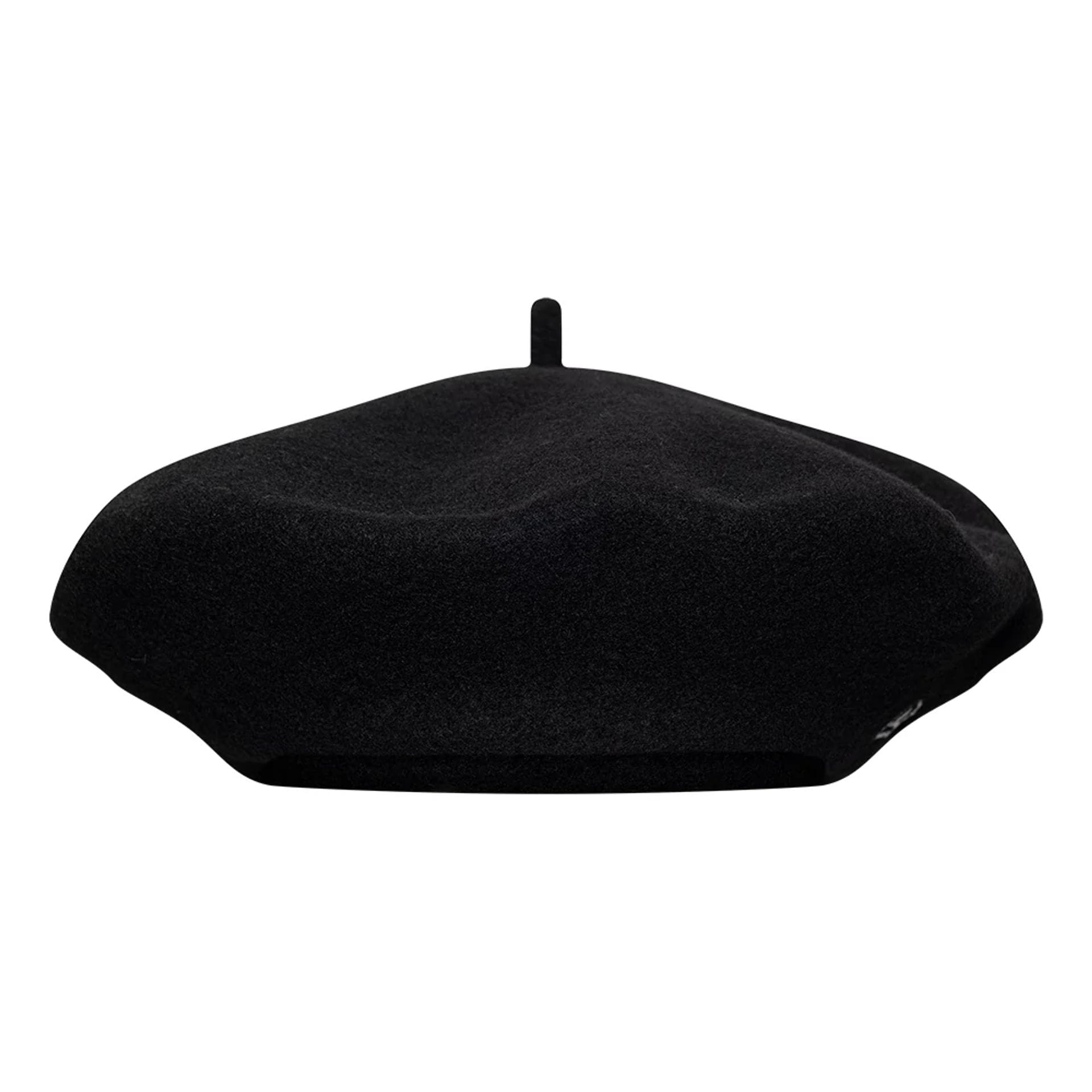 This is a Womens New Era Wool Black Beret 2