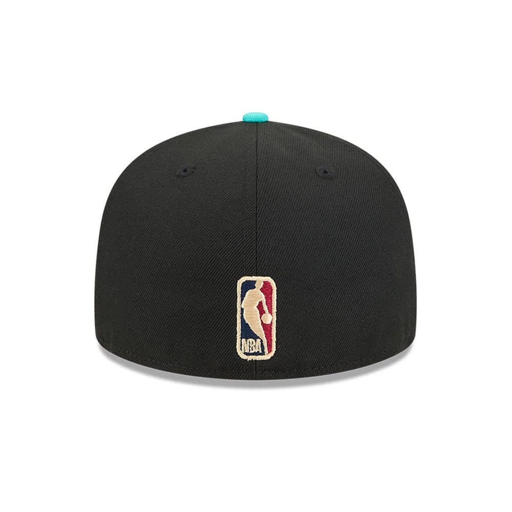 Pictured is this NBA Classic Memphis Grizzlies 59FIFTY Fitted cap in black. 7