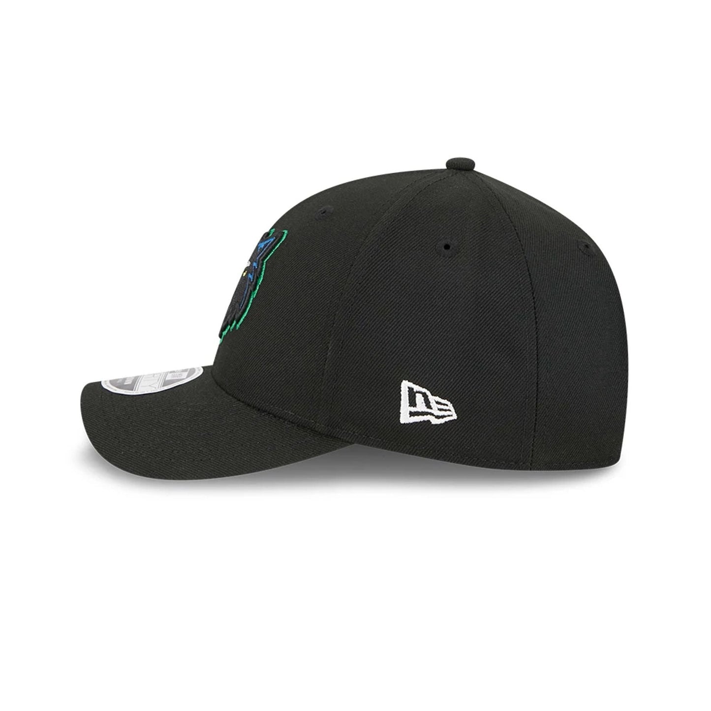 Pictured is this NBA Classic Minnesota Timberwolves 9FORTY M-Crown Adjustable cap in black. 7