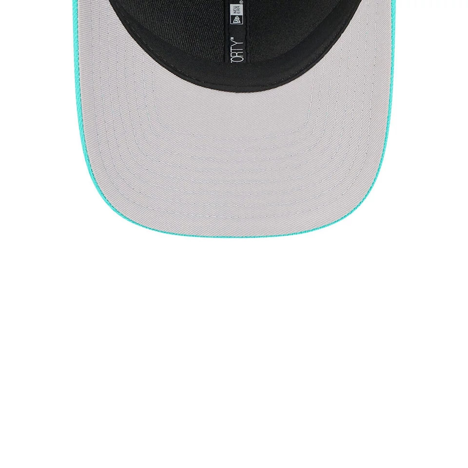 Pictured is this NBA Classic Memphis Grizzlies 9FORTY M-Crown Adjustable cap in black. 2