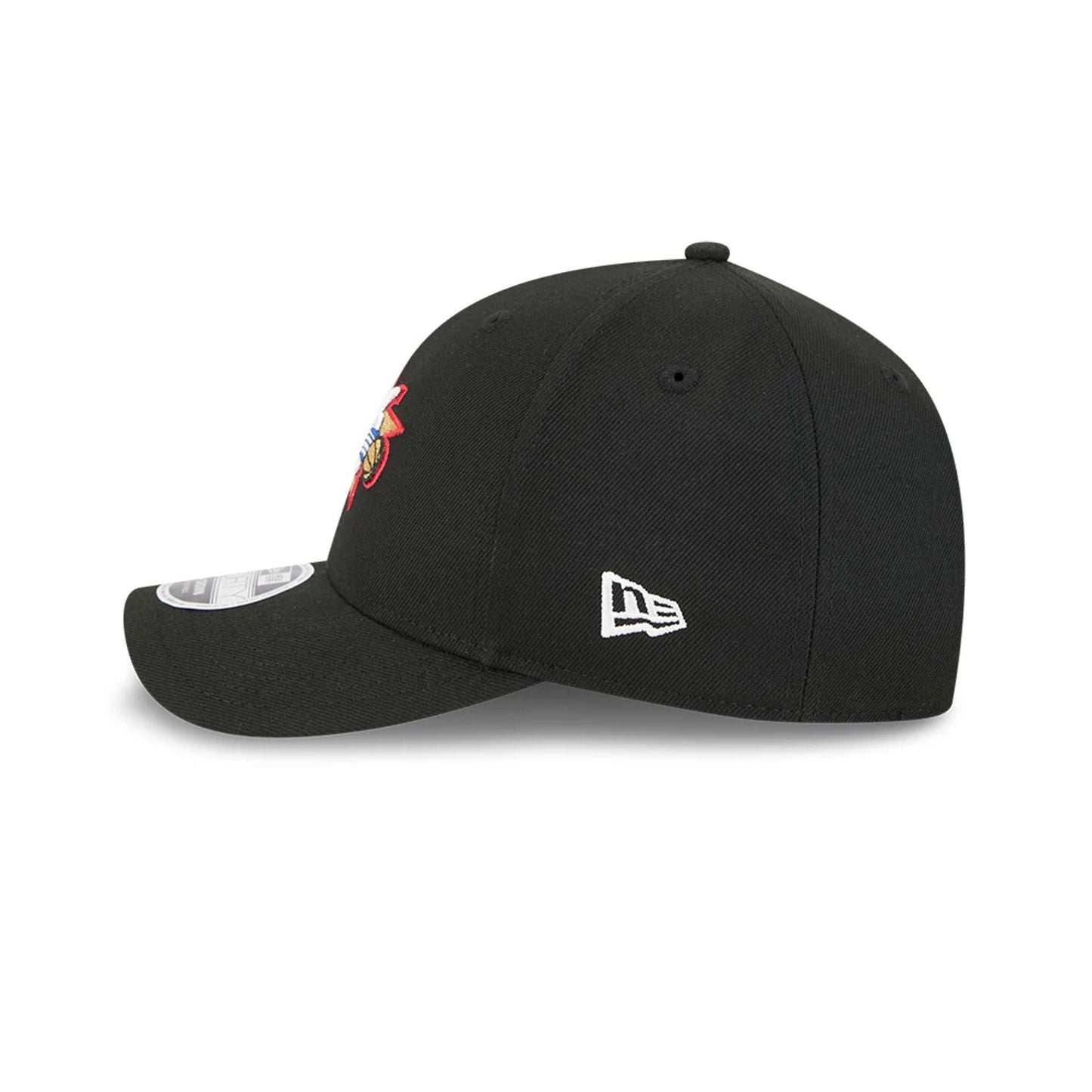 Pictured is this NBA Classic Philadelphia 76ers 9FORTY M-Crown Adjustable cap in black. 7