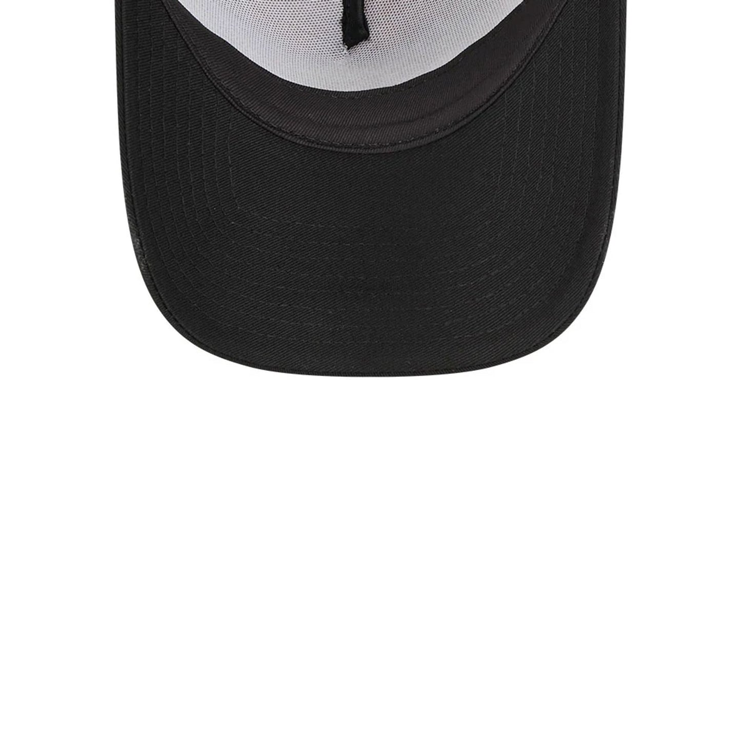 Pictured is this MLB Novelty Check LA Dodgers 9FORTY A-Frame cap in black. 7