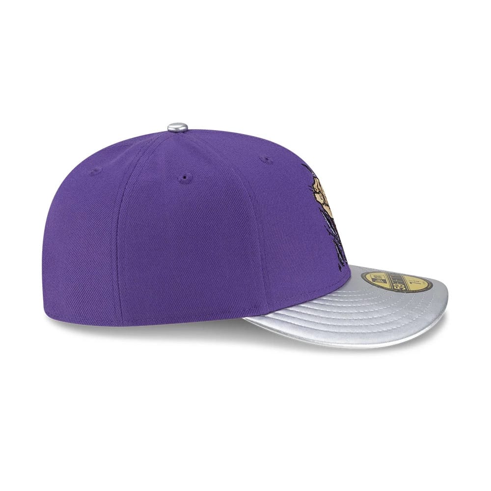 Pictured is this Shredder Teenage Mutant Ninja Turtles 59FIFTY Fitted cap in purple. 7