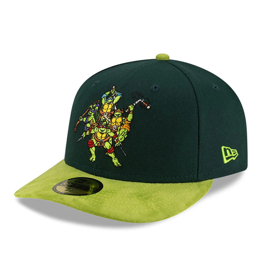 Pictured is this Teenage Mutant Ninja Turtles 59FIFTY Fitted cap in dark green. 1