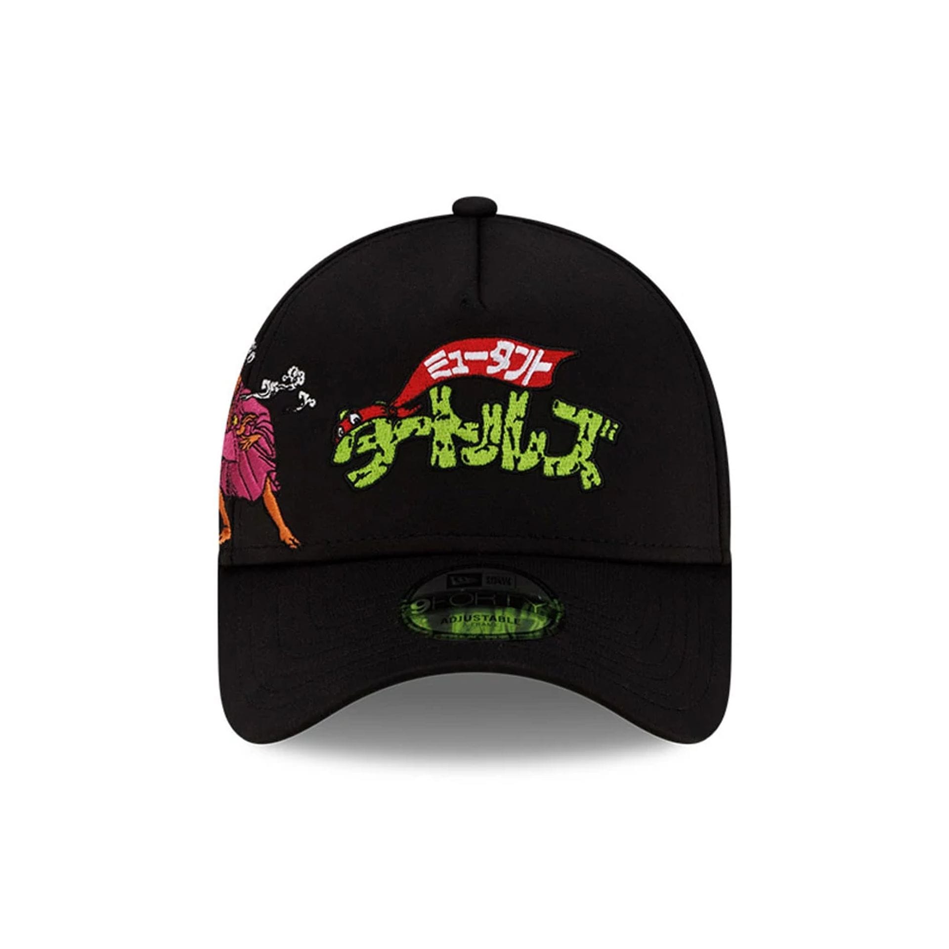 Pictured is this Japanese Teenage Mutant Ninja Turtles 9FORTY A-Frame cap in black. 2