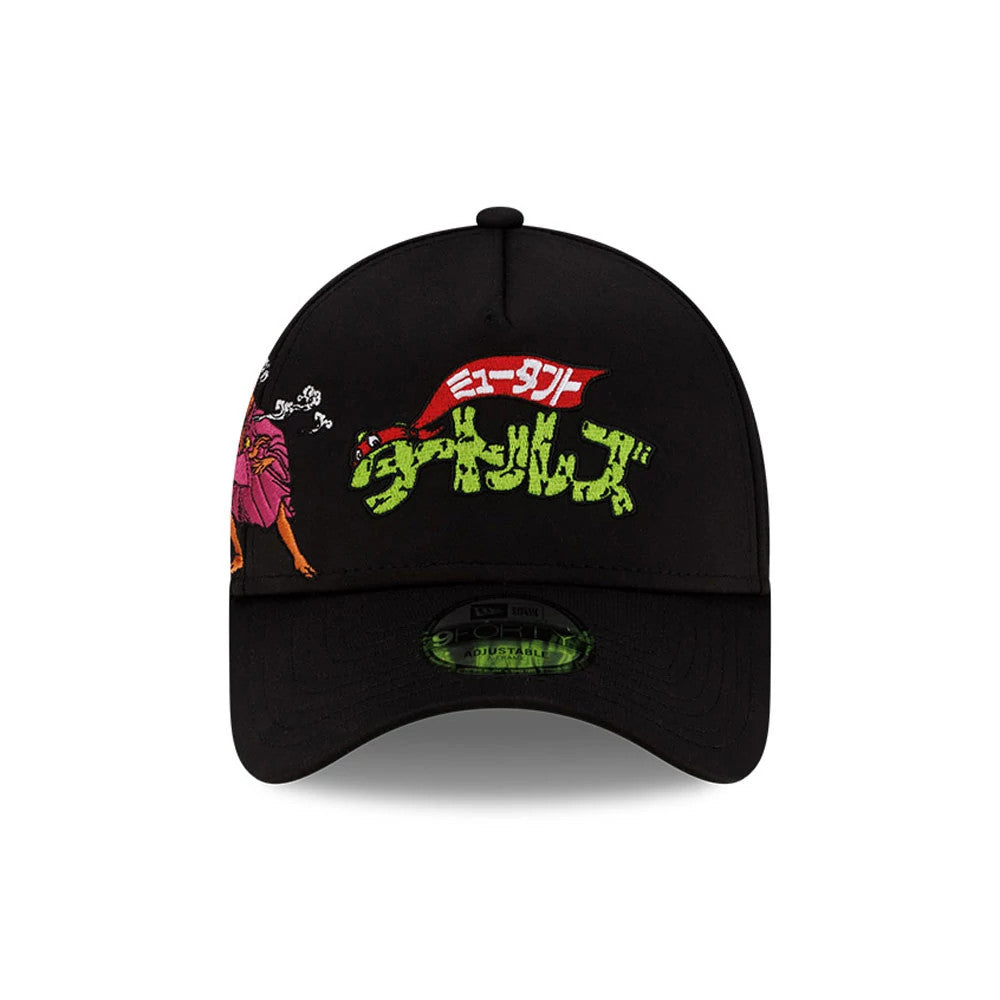 Pictured is this Teenage Mutant Ninja Turtles Kanji 9FORTY A-Frame cap in black. 2