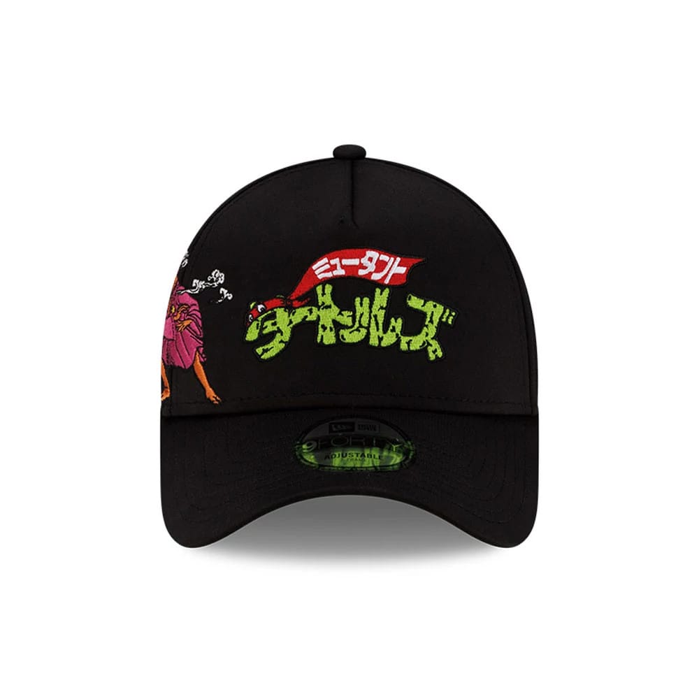 Pictured is this Teenage Mutant Ninja Turtles Kanji 9FORTY A-Frame cap in black. 2
