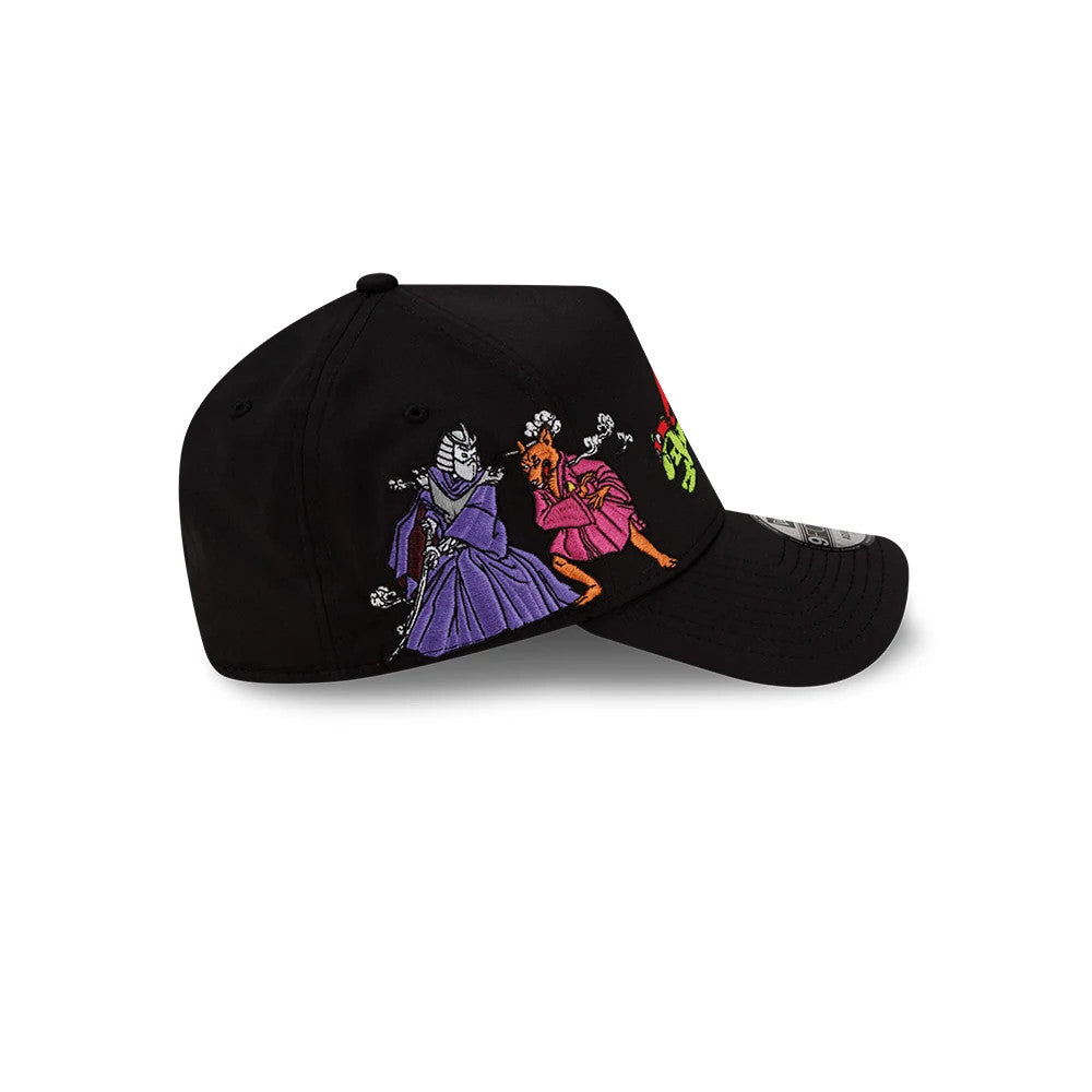 Pictured is this Teenage Mutant Ninja Turtles Kanji 9FORTY A-Frame cap in black. 4