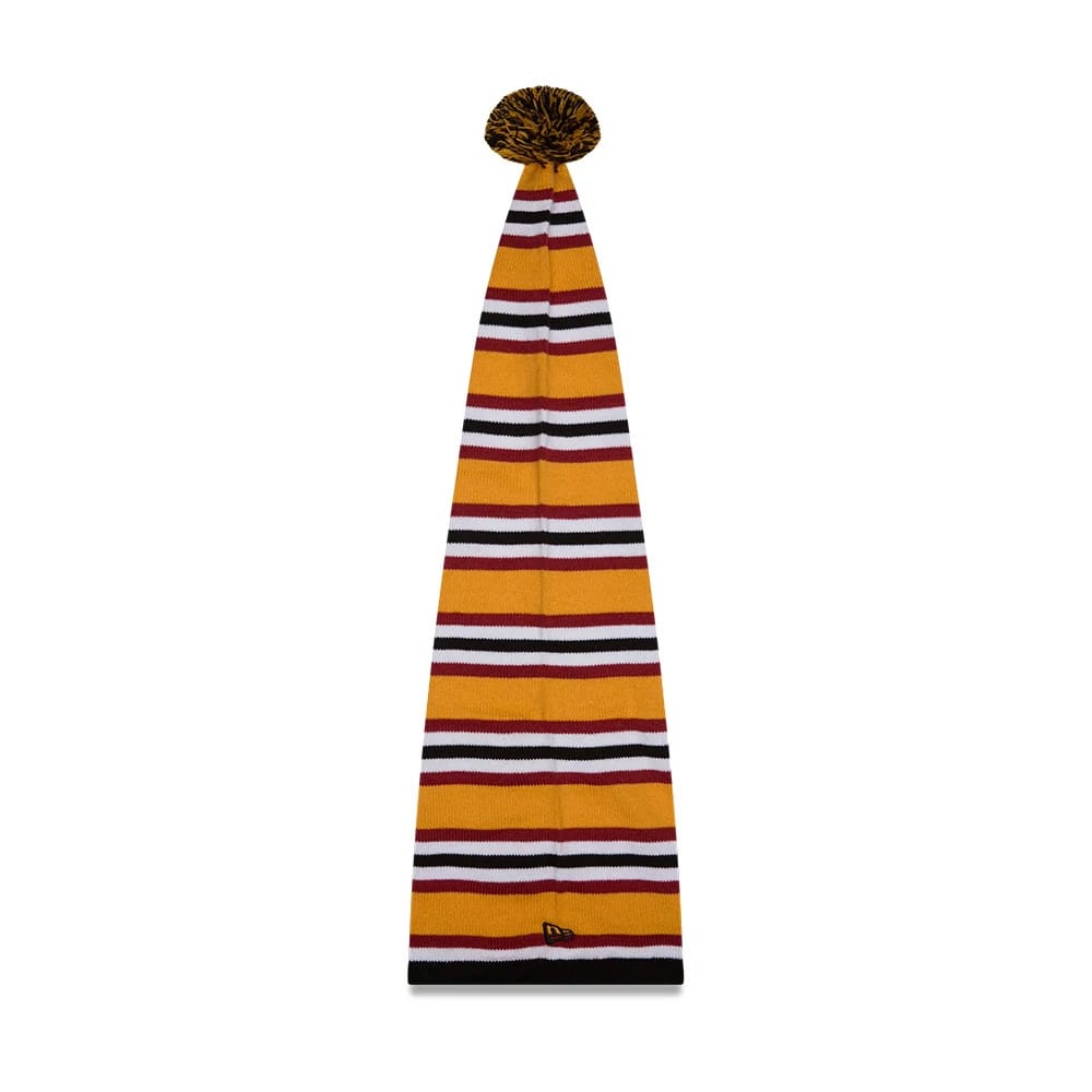 Pictured is this Warner Brothers A Christmas Story Cuff Knit Beanie hat in black. 2