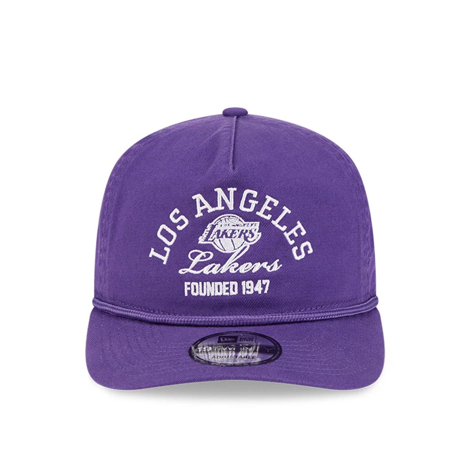 Pictured is this NBA All Star Game 2026 LA Lakers 19TWENTY cap in purple. 2