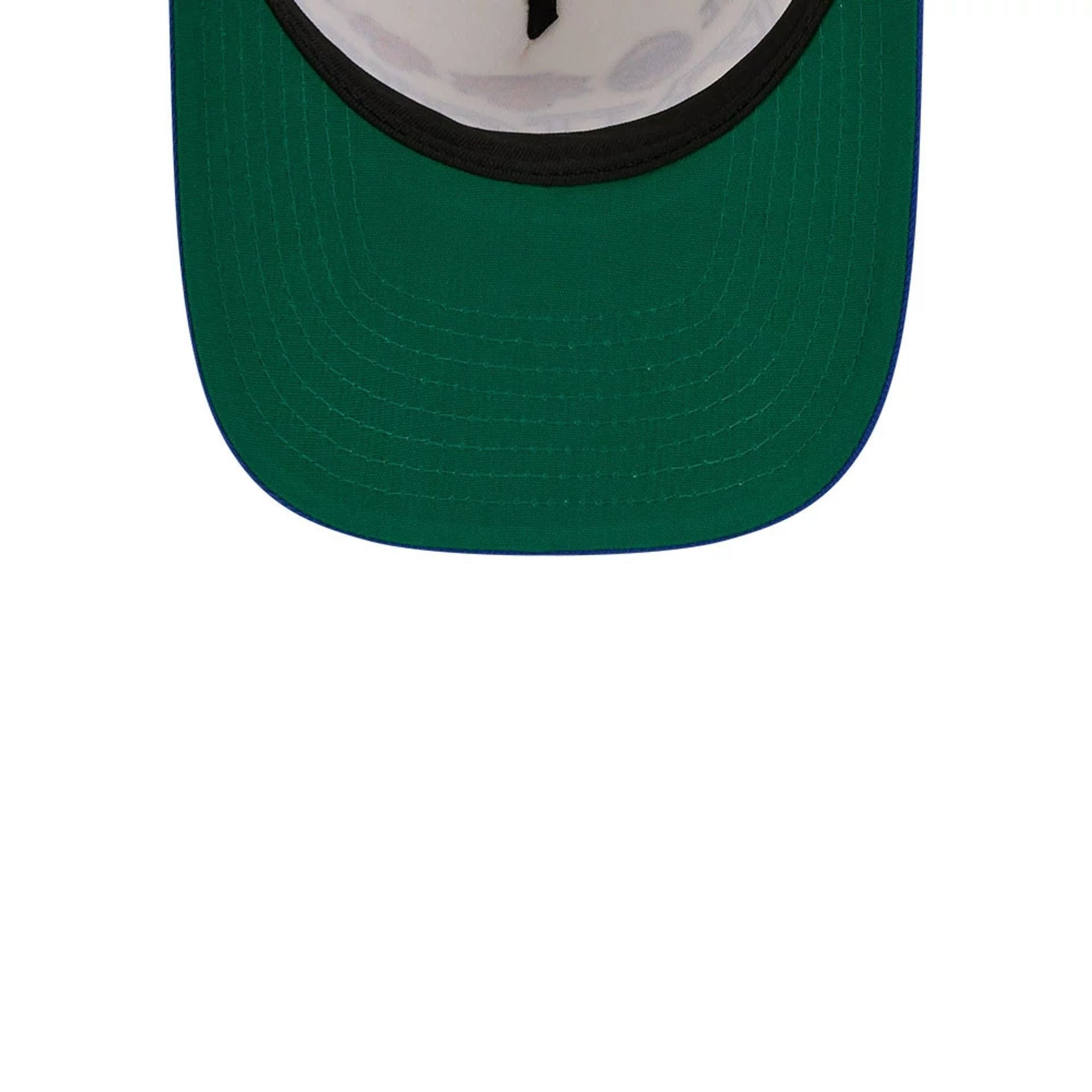 Pictured is this NBA All Star Game 2026 New York Knicks 9FIFTY A-Frame Snapback cap in White. 2