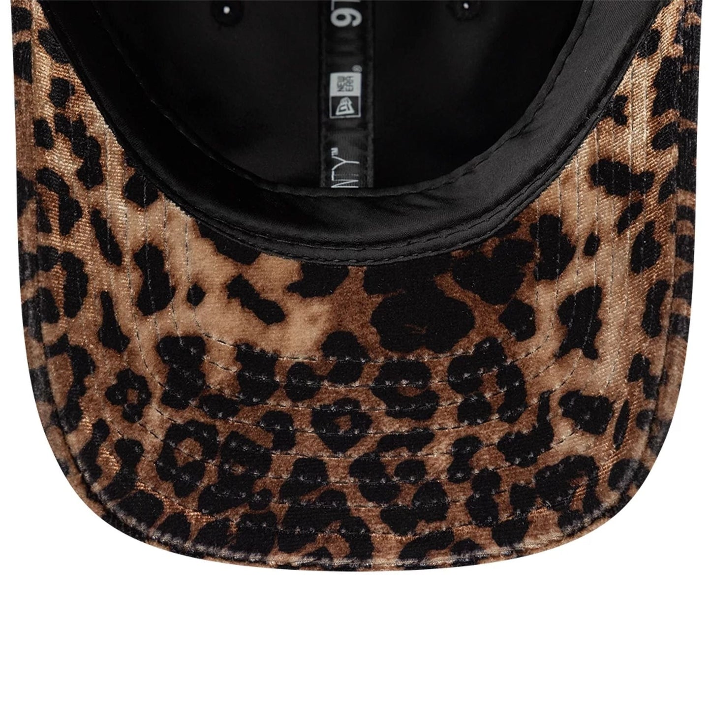 This is a New Era Velour Light Beige 9TWENTY Bow Back Adjustable Cap 7