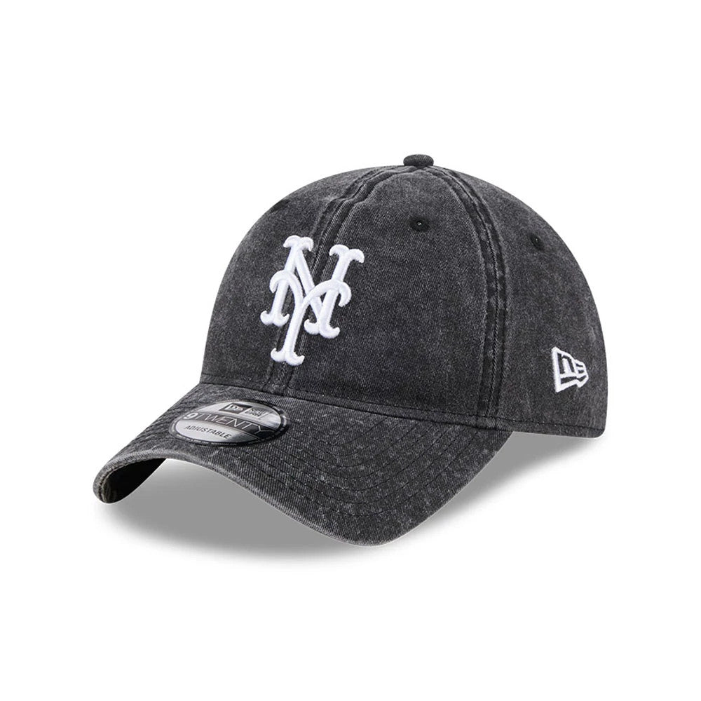 Pictured is this MLB Overwash New York Mets 9TWENTY cap in black. 1