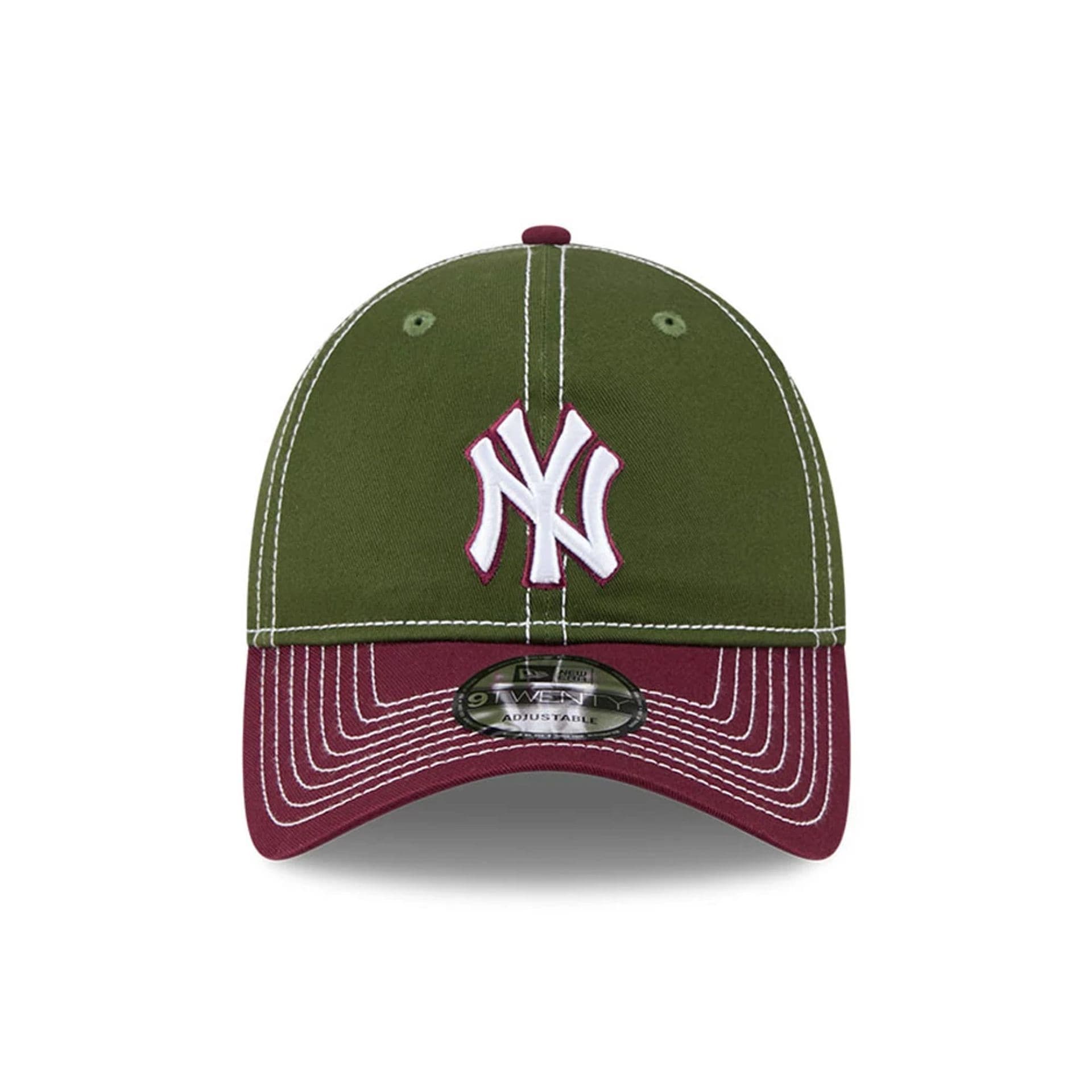 Pictured is this MLB 2Tone New York Yankees 9TWENTY cap in dark green. 2