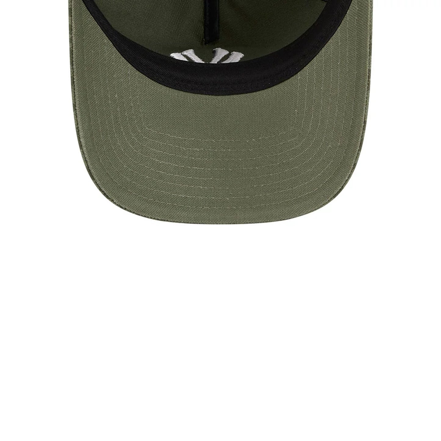 Pictured is this MLB Leopard New York Yankees 9TWENTY A-Frame cap in green. 7