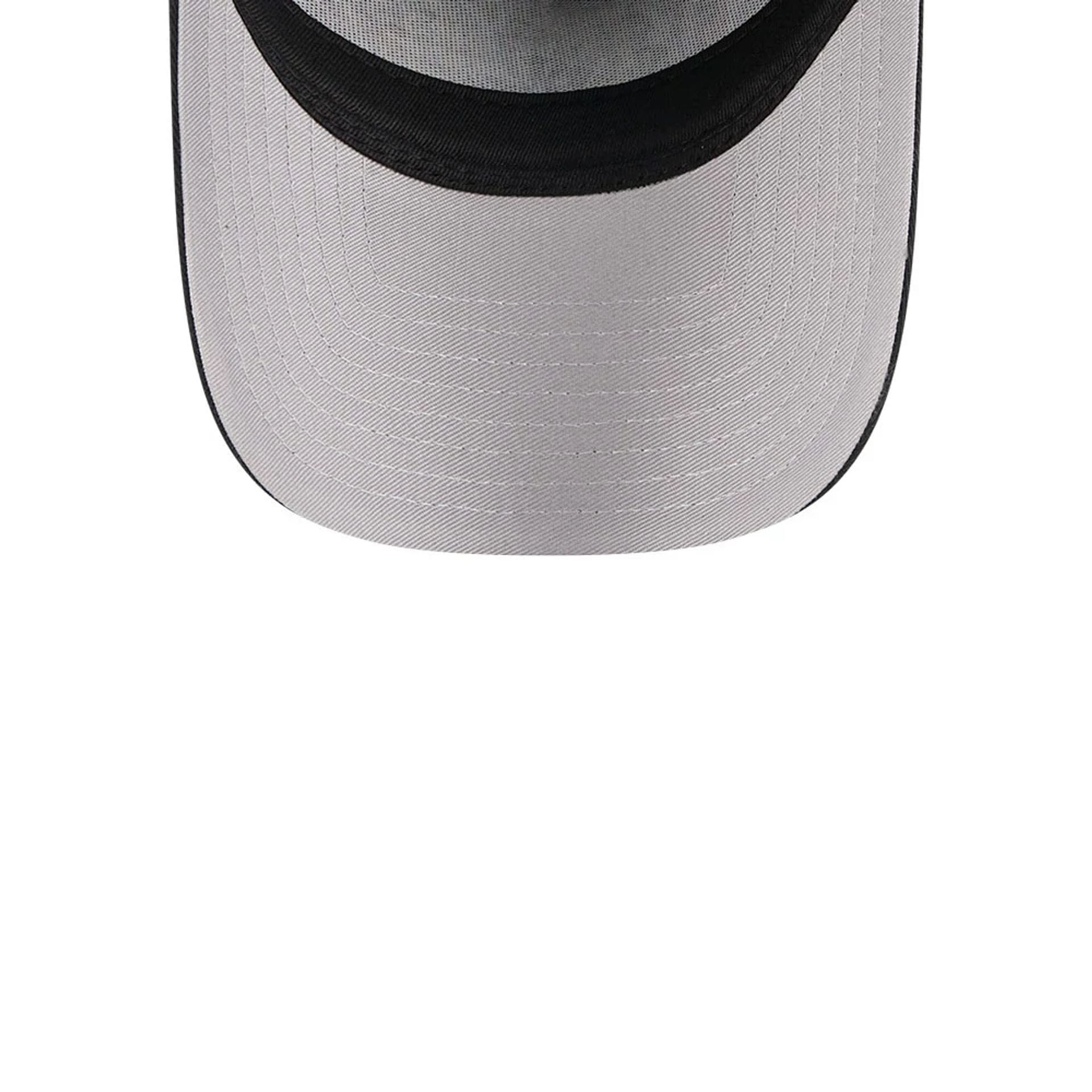 Pictured is this MLB Multi Letter New York Yankees 9FORTY A-Frame cap in black. 2