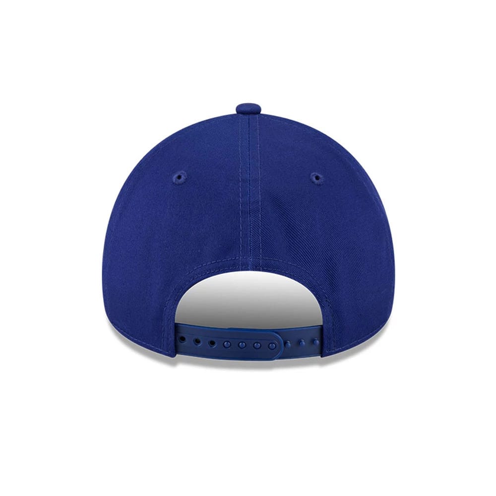 Pictured is this MLB Barb Visor LA Dodgers 9FORTY A-Frame cap in Dark blue. 7