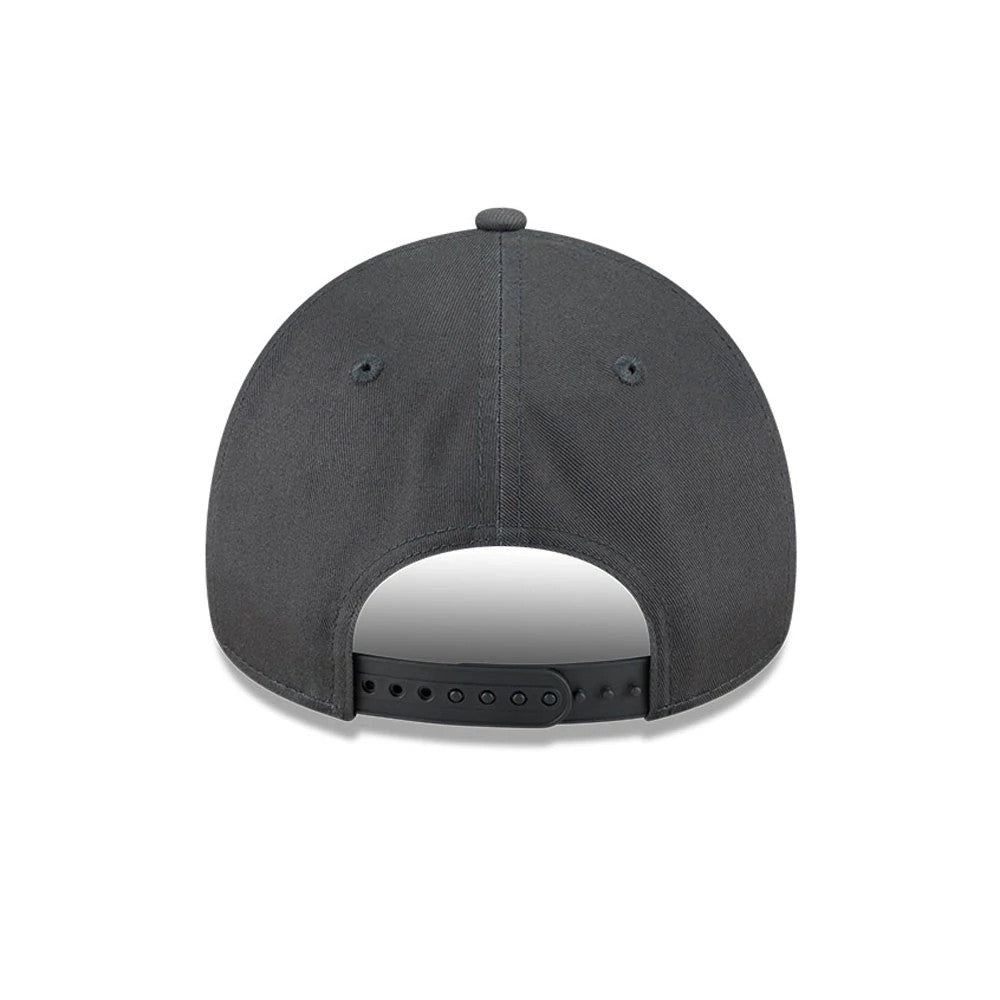Pictured is this MLB Autumn Mix New York Yankees 9FORTY A-Frame cap in charcoal. 7