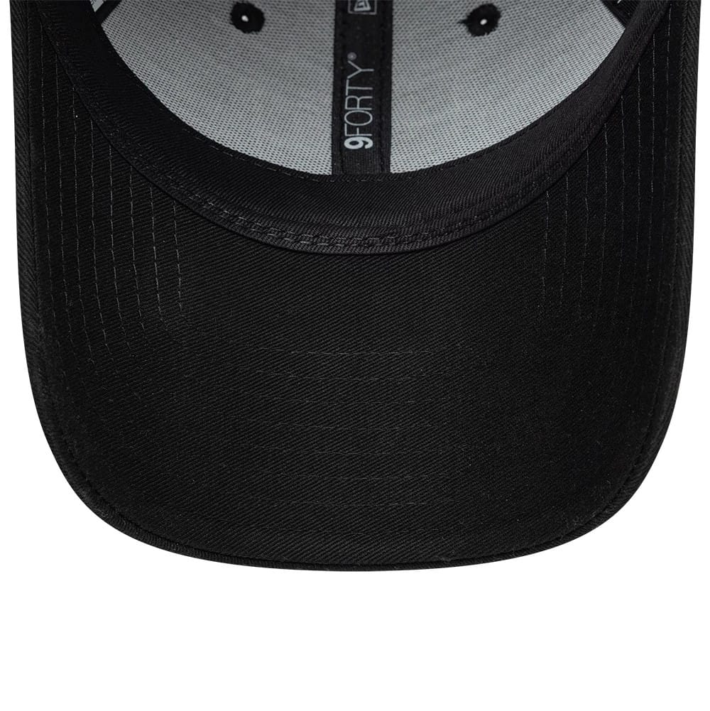 Pictured is this Womens New Era X Barbara Bui Core 9FORTY cap in black. 7