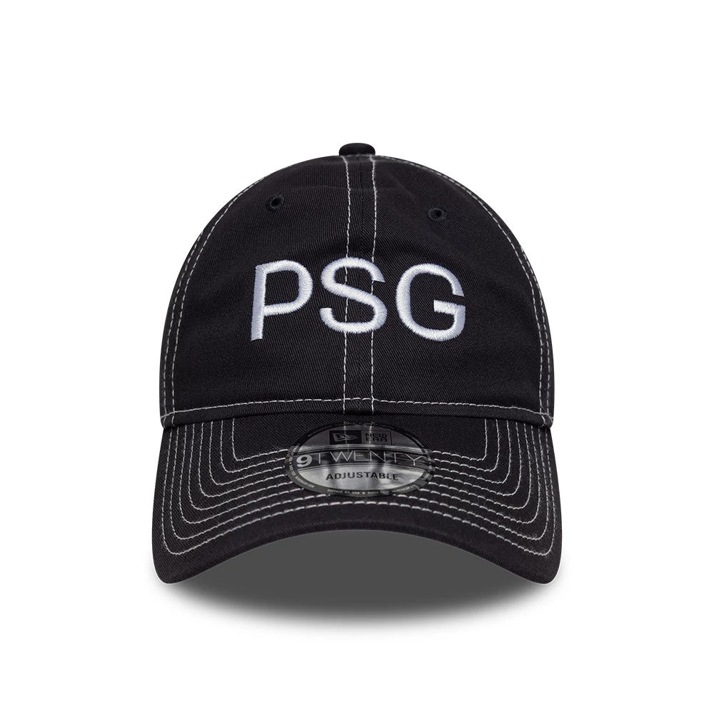 Pictured is this Pop Stitch Paris Saint-Germain 9TWENTY cap in navy. 2