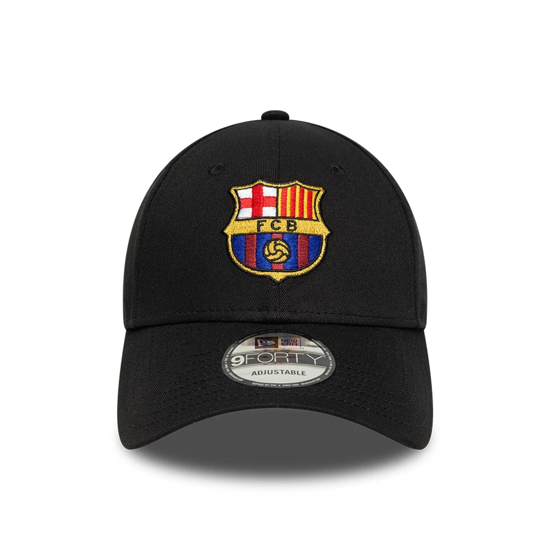 This is a FC Barcelona Core Black 9FORTY Adjustable Cap 2