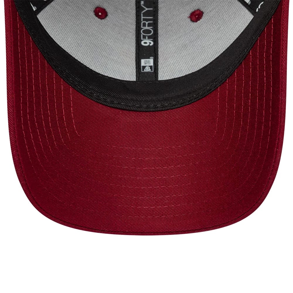 This is a FC Barcelona Core Dark Red 9FORTY Adjustable Cap 5