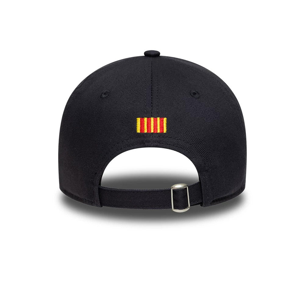 This is a FC Barcelona Core Navy 9TWENTY Adjustable Cap 4