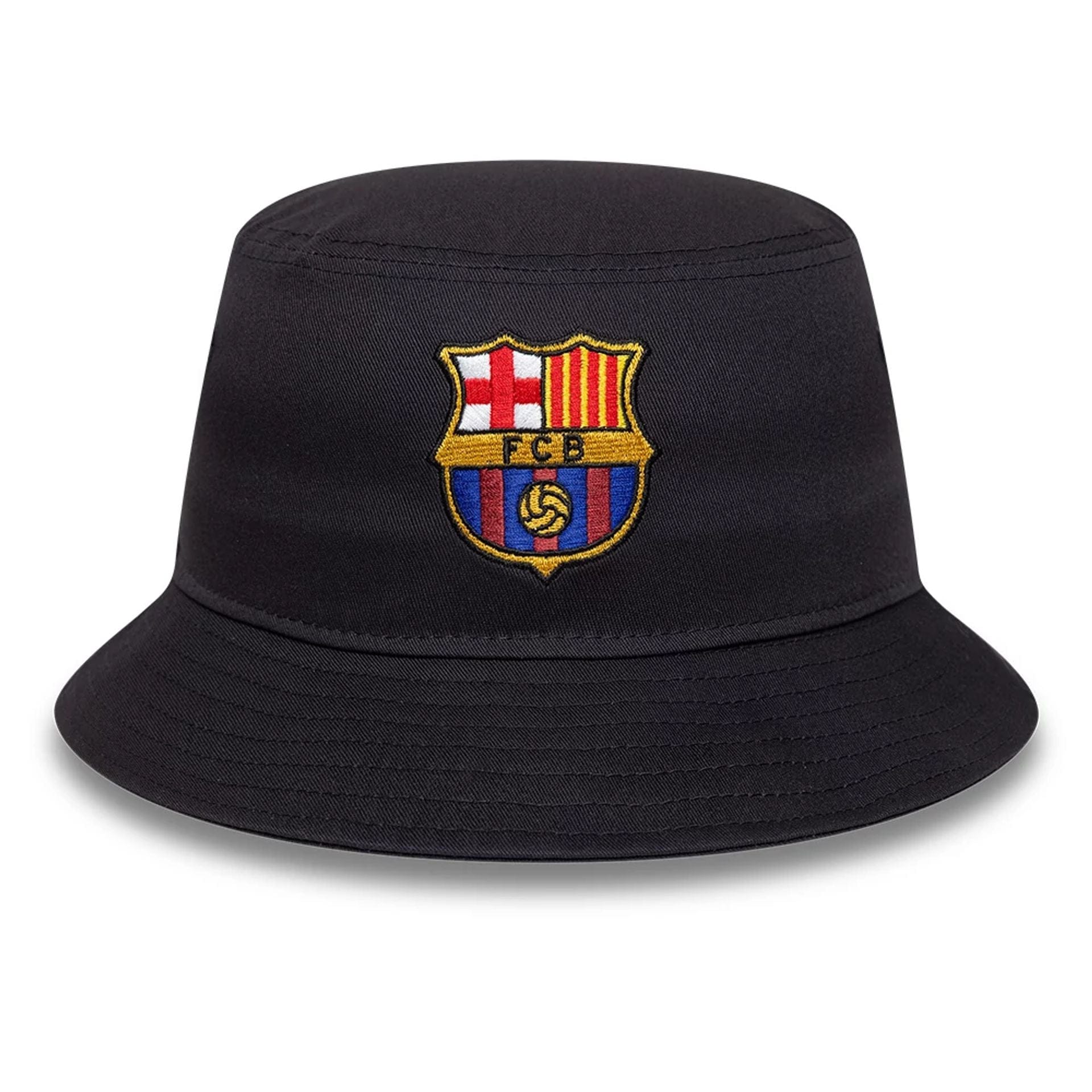 This is a FC Barcelona Core Navy Bucket Hat 2